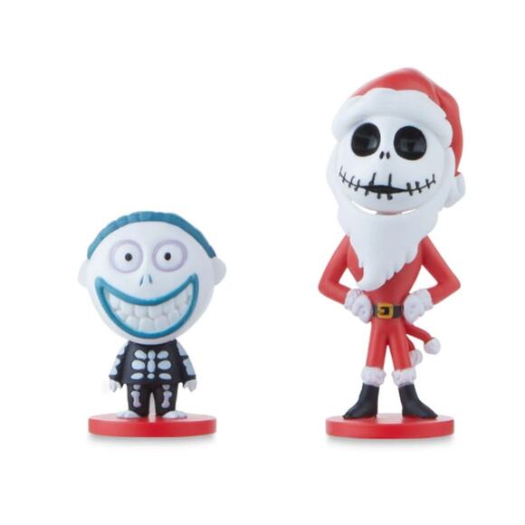 The Nightmare Before Christmas 6‎ Piece Set Collectible Figures NEW - Picture 2 of 3